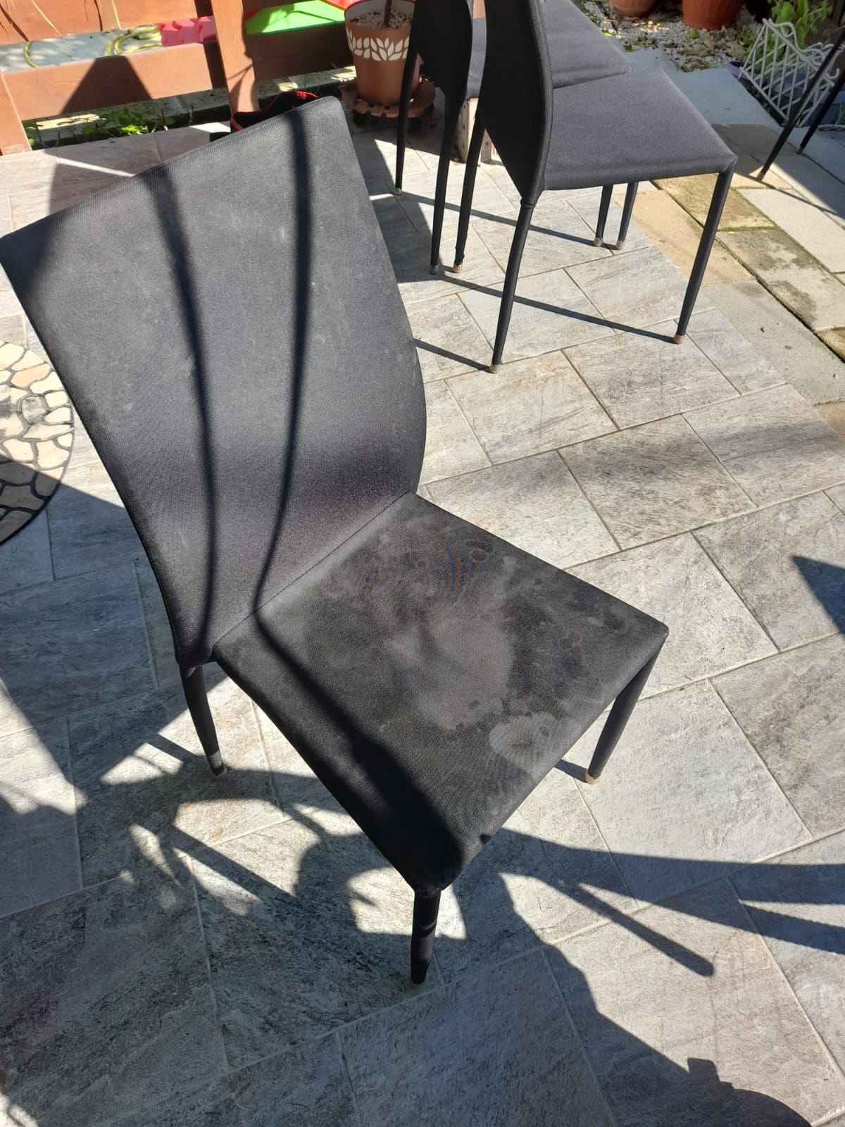 Materasso macchiato prima