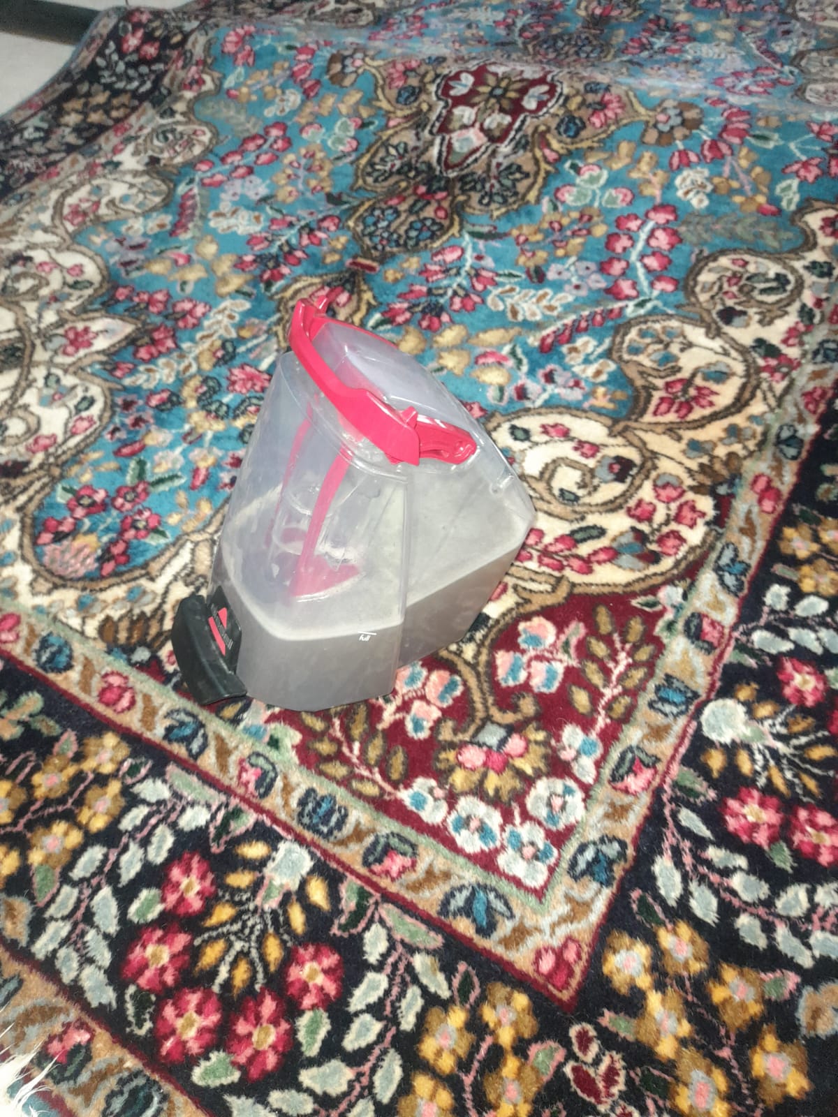 Tappeto persiano prima del lavaggio